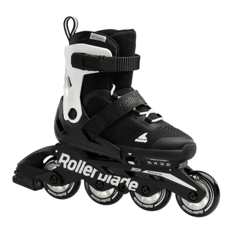 Роликові ковзани Rollerblade Microblade р. 28-32 Black/White