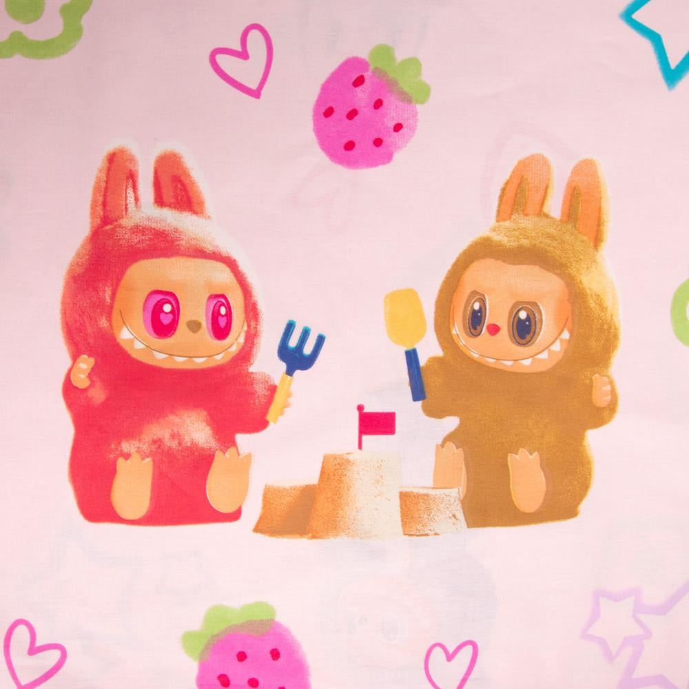 Ткань бязь ранфорс Лабубу 130 гр/м2 240 см Розовый (25070995/7)