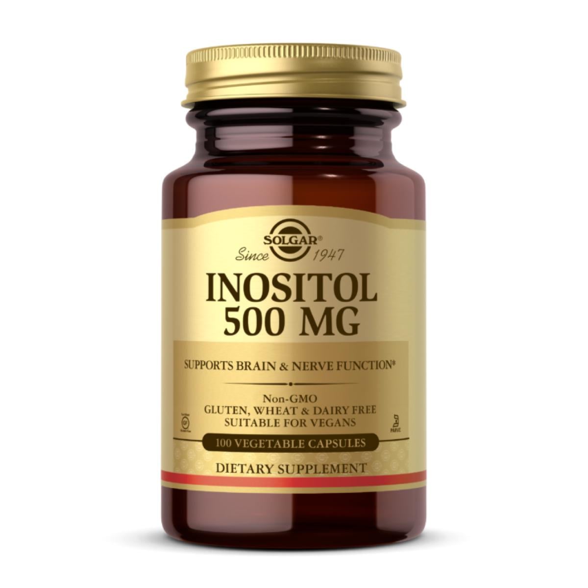 Натуральная добавка Inositol 500 mg 100 vcaps (2023-10-3701)