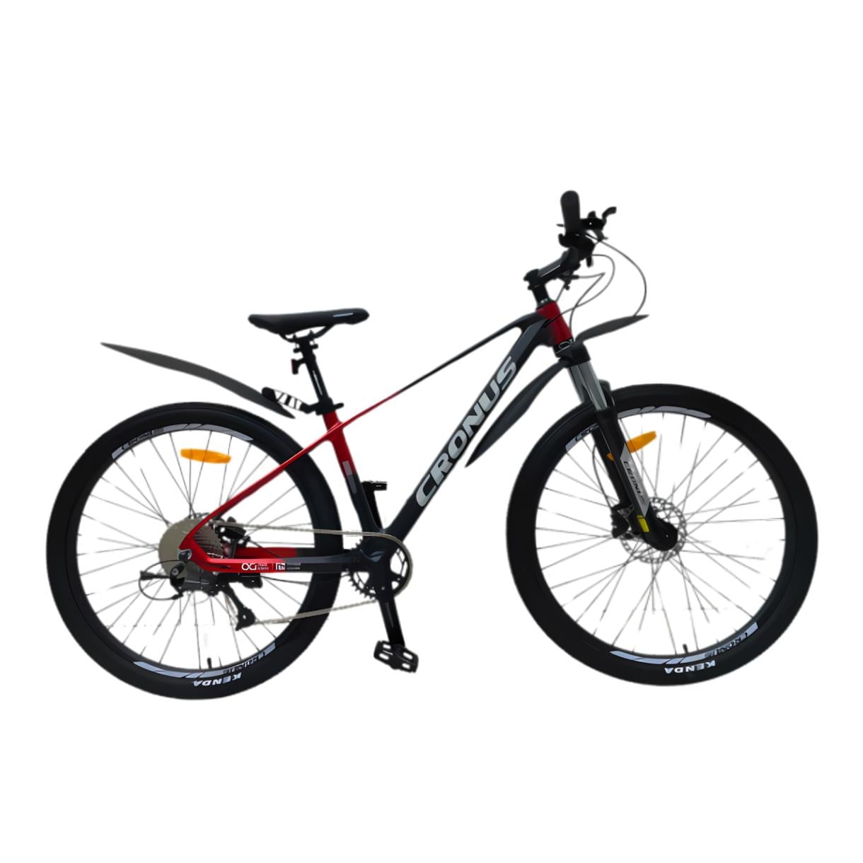 Велосипед Cronus Hurricane 27,5" 15,5" Чорно-червоний (85)
