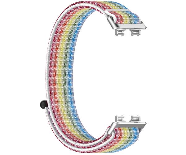 Ремешок Epik Nylon для смарт-часов Huawei Band 8/Band 9 Разноцветный