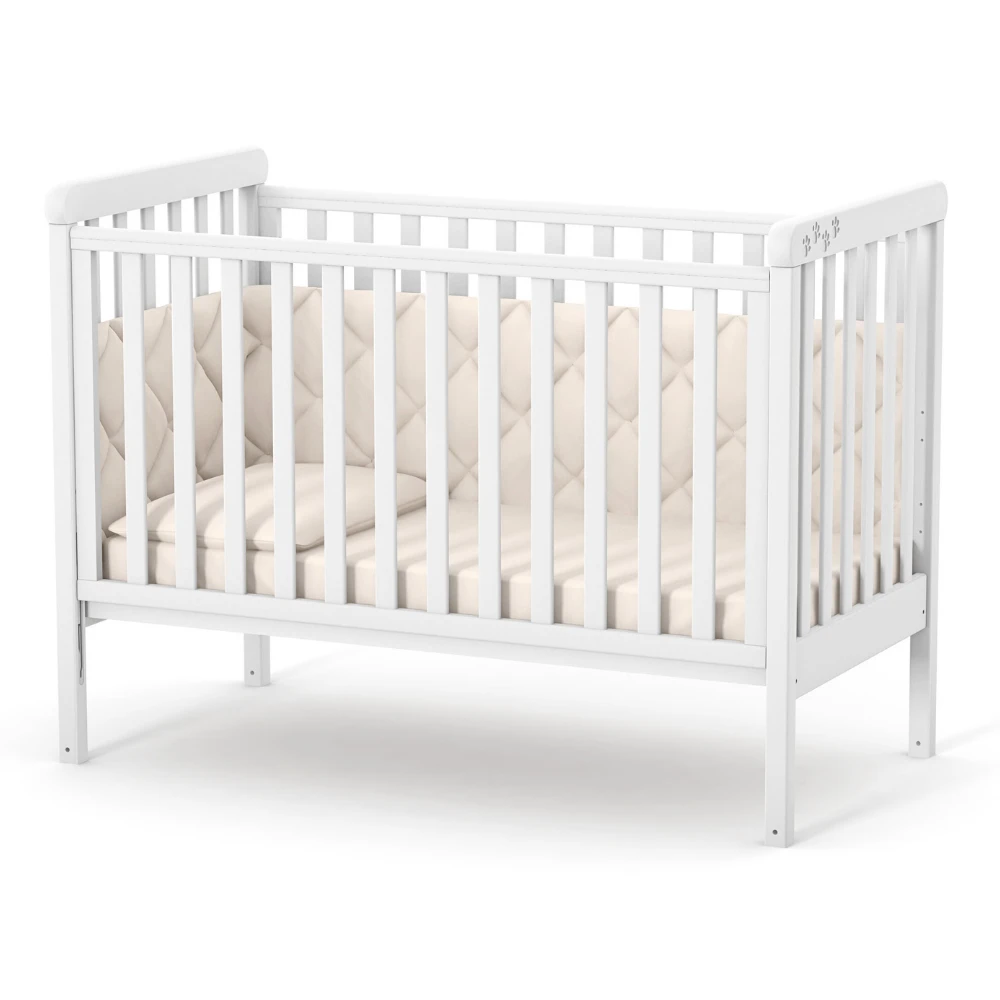 Детская кроватка Veres ЛД 12 120x60 см Белый