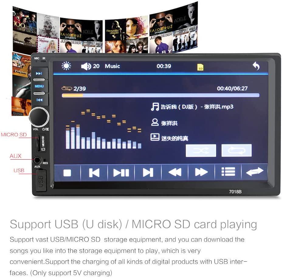ᐉ Автомагнитола HD MP5-плеер Bluetooth 2 Din 7-дюймовый • Купить в ...