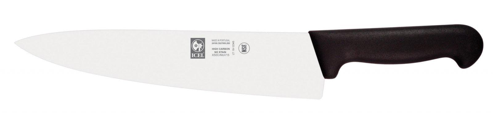 Нож шеф-повара Icel Pratica 200 мм Черный (24100.3027000.200)