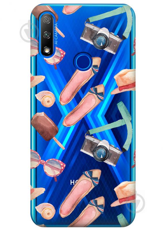 Прозрачный силиконовый чехол iSwag для Huawei Honor 9X с рисунком - Женские штучки (KS2690) Прозрачный силиконовый чехол iSwag для Huawei Honor 9X с рисунком - Женские штучки (KS2690)