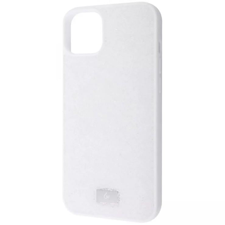 Чехол для телефона пластик-силикон Bling World Rock Diamond (TPU) для iPhone 14 Plus white