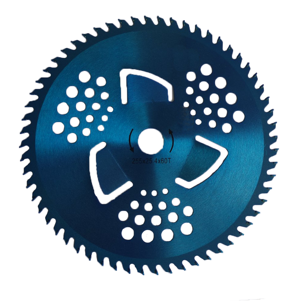 Диск для мотокосы 60Т+3 ножи победит 255 мм (19094)