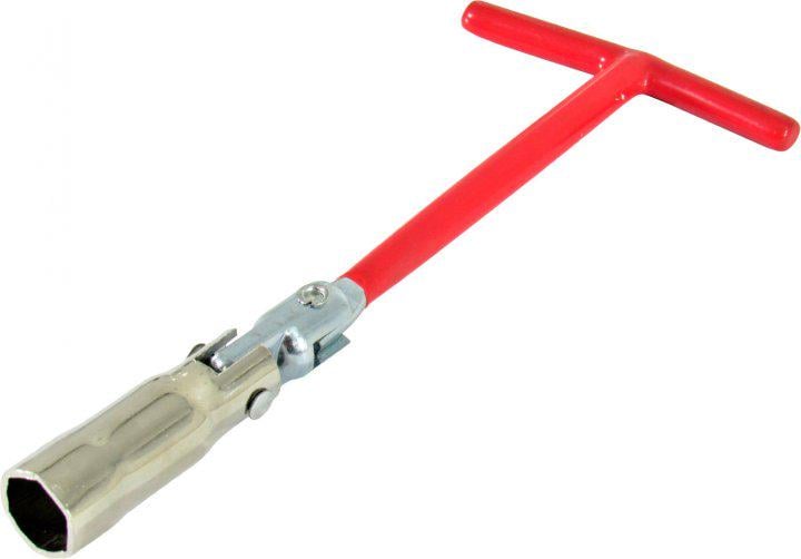 Ключ свечной Intertool HT-1716 на шарнире 16 мм (10143)