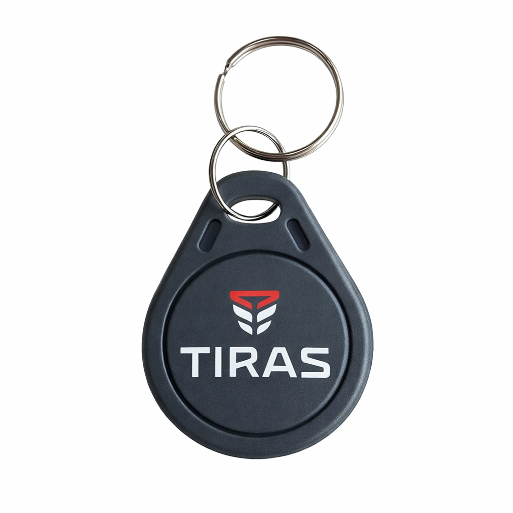 Брелок для радиочастотной идентификации TIRAS Mifare Tag ABS пластик 13,56 МГц Черный (31980680)