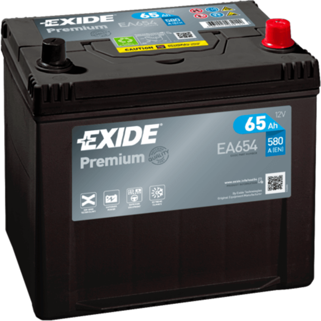 Аккумулятор EXIDE EA654 - фото 1