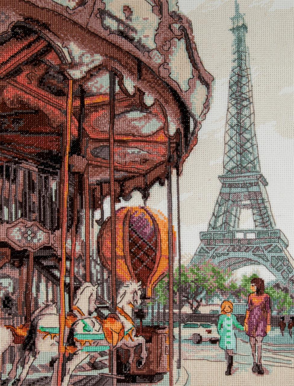 Набор для вышивания крестиком Чарівна Мить М-479 Французская карусель (49676)