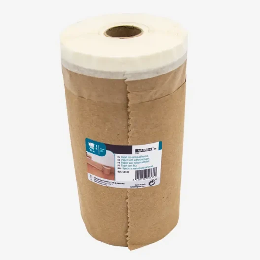 Папір захисний з малярською стрічкою Vaiven SPAIN 45 мх30 см (1886454825)