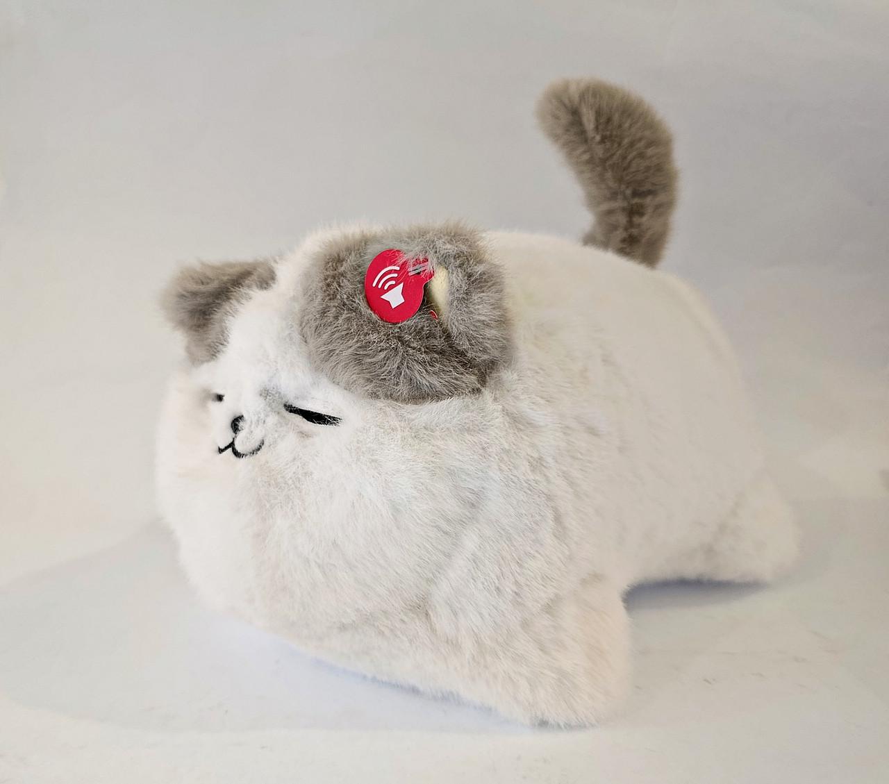 Игрушка интерактивный пушистый котик мягчит/мурчит и реагирует на прикосновения вид 1