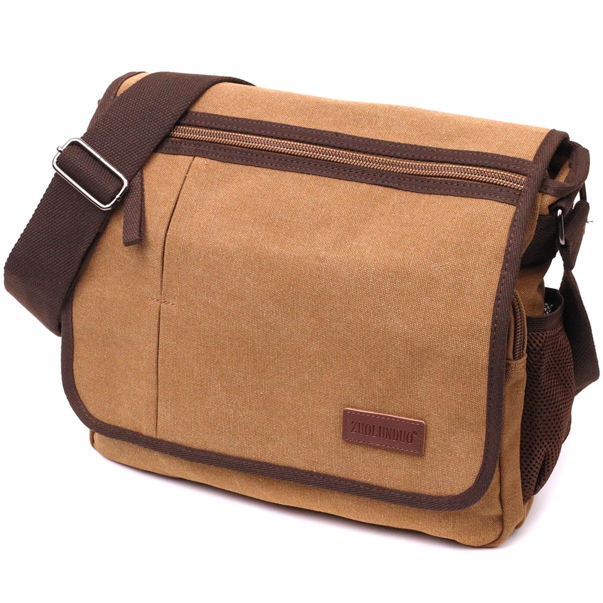 Мужская сумка для ноутбука Vintage Bag 22201 13" Коричневый