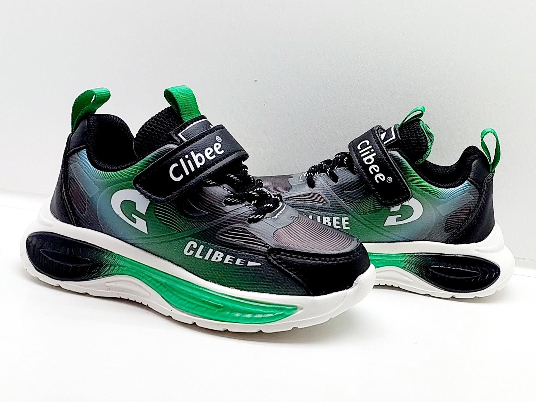 Кросівки Clibee 371BG р. 31 Black/Green - фото 3