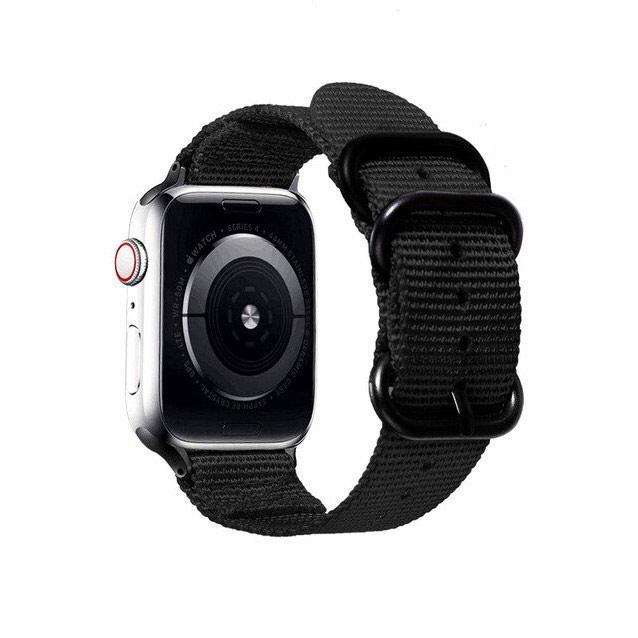 Нейлоновый ремешок Primolux Traveller для часов Apple Watch 38 мм/40 мм Black (1295496386) - фото 3 Нейлоновый ремешок Primolux Traveller для часов Apple Watch 38 мм/40 мм Black (1295496386) - фото 3