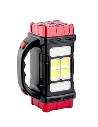 Ліхтарик Torch HB-1678 портативний з powerbank та сонячною панеллю (29464036)