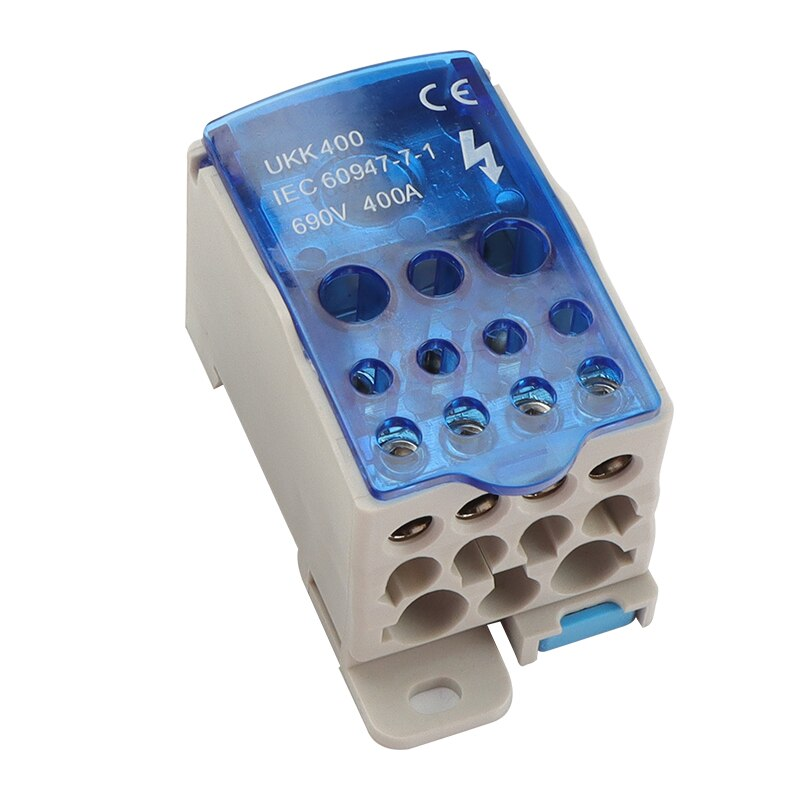 Блок распределительный E.NEXT e.sn.pro. 400А вход 1х185 мм2 выход 2х35/5х16/4х10 мм2 на DIN-рейку (p0680005)