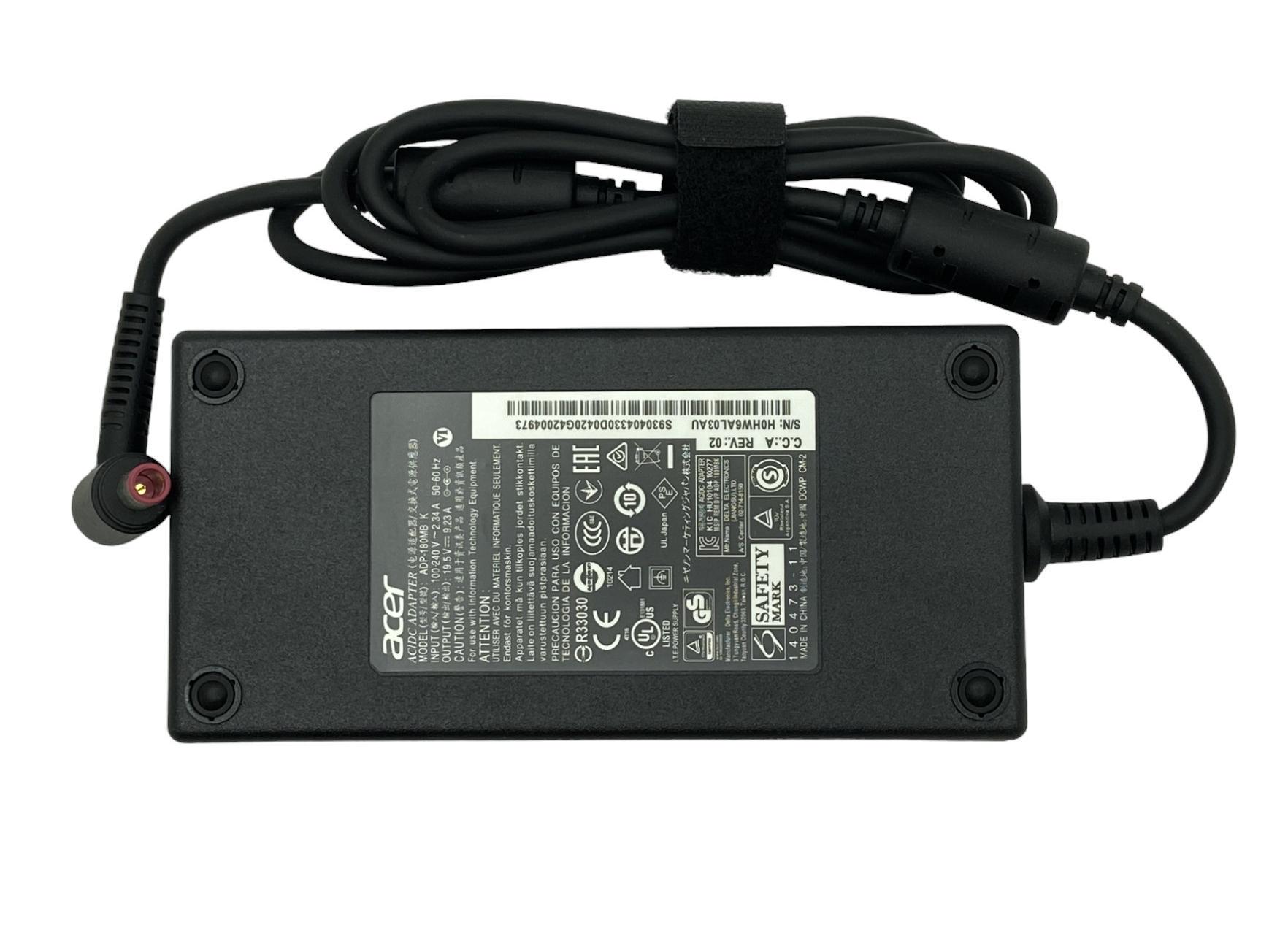 Блок питания для ноутбука Acer 180W 19,5V 9,23A 7,4x5,0 мм (080637)
