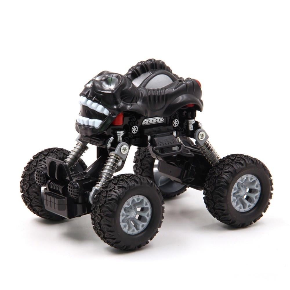 Инерционная игрушка KLX Monster Graffiti Off-Road детский автомобиль Черный (SUN3458)