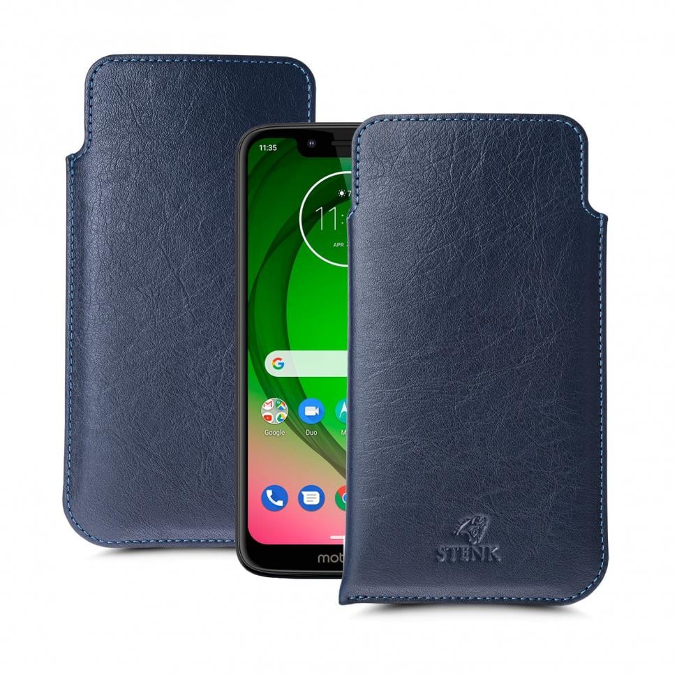Футляр Stenk Elegance для Motorola Moto G7 Play Синий (63319) Футляр Stenk Elegance для Motorola Moto G7 Play Синий (63319)