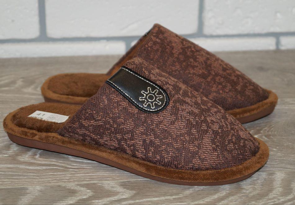 Тапочки комнатные Sanlin 40/41 р. 25,5 см Коричневый (30363-4041)