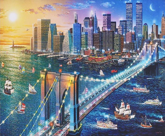 Алмазна мозаїка TK Group Сан-Франциско 40х30 см (GB81170)