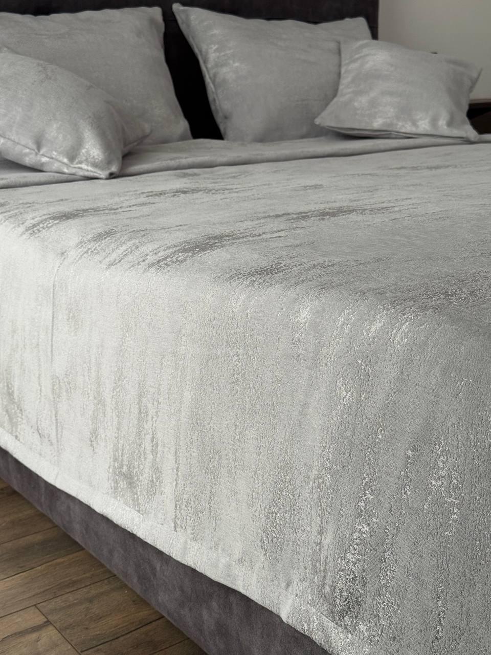 Покрывало Мрамор 200х250 см Серый (22000-8-200х250cm) - фото 5