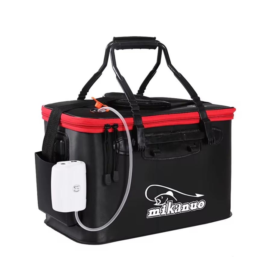 Сумка для рибалки Mikanuo 50x29x26 см Чорний (28063280) Сумка для рибалки Mikanuo 50x29x26 см Чорний (28063280)