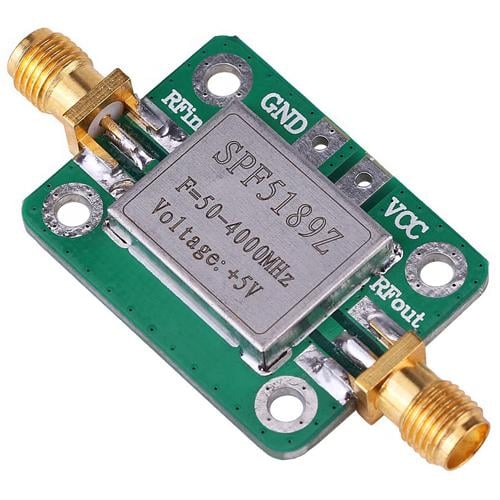 Усилитель радиосигнала LNA 50-4000 МГц 20 дБ 5 В чип SPF5189Z (890486)