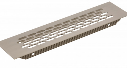 Решетка вентиляционная GTV 245x60 мм Светлый Графит (KK-W60245-24) - фото 1