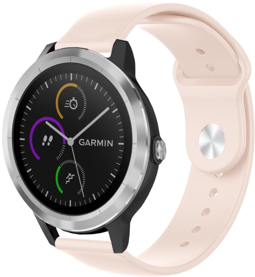 Ремешок Base для Garmin Vivoactive 3 Powder (29067) - фото 1