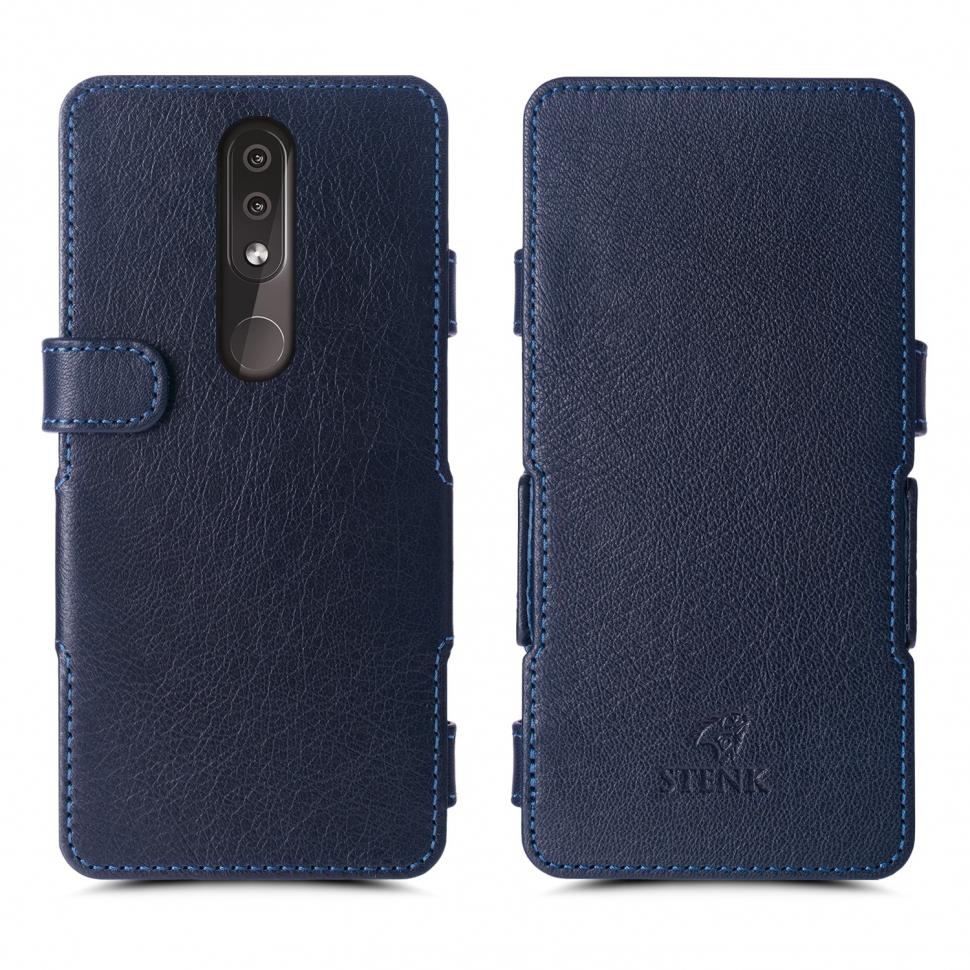 Чехол книжка Stenk Prime для Nokia 4.2 Синий (64641)