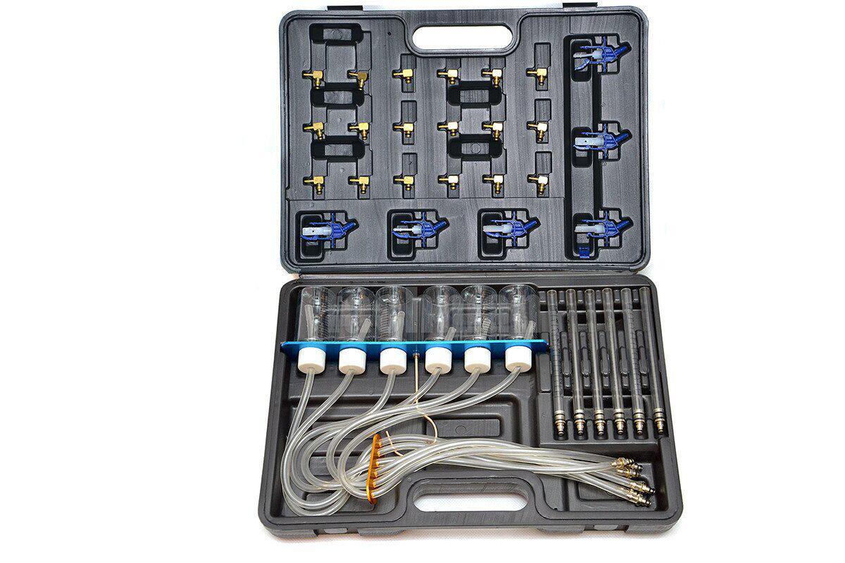 Набір для діагностики форсунок Mar-pol M57685 31 пр. у пластиковій валізі
