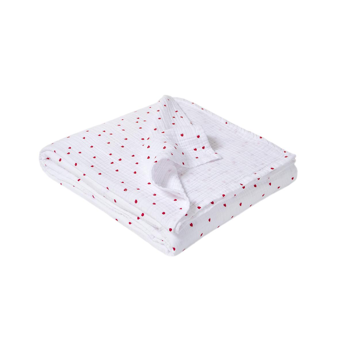 Покрывало Lotus Home Muslin Molly Heart 220х240 см (svt-2000022341561) - фото 3 Покрывало Lotus Home Muslin Molly Heart 220х240 см (svt-2000022341561) - фото 3