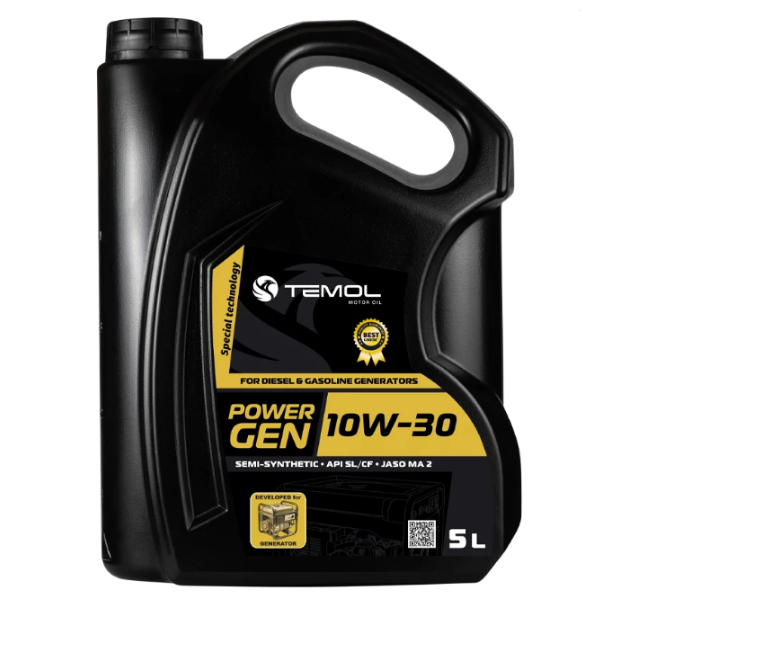 Масло для генераторов Temol Power Gen 10W-30 5 л