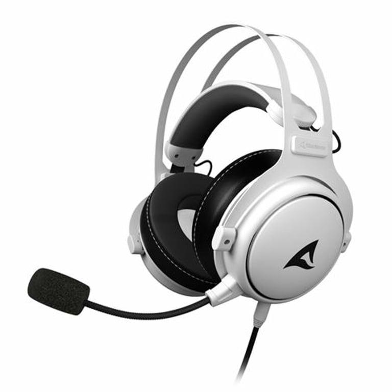 Навушники з мікрофоном Sharkoon Skiller SGH50 White (507451)