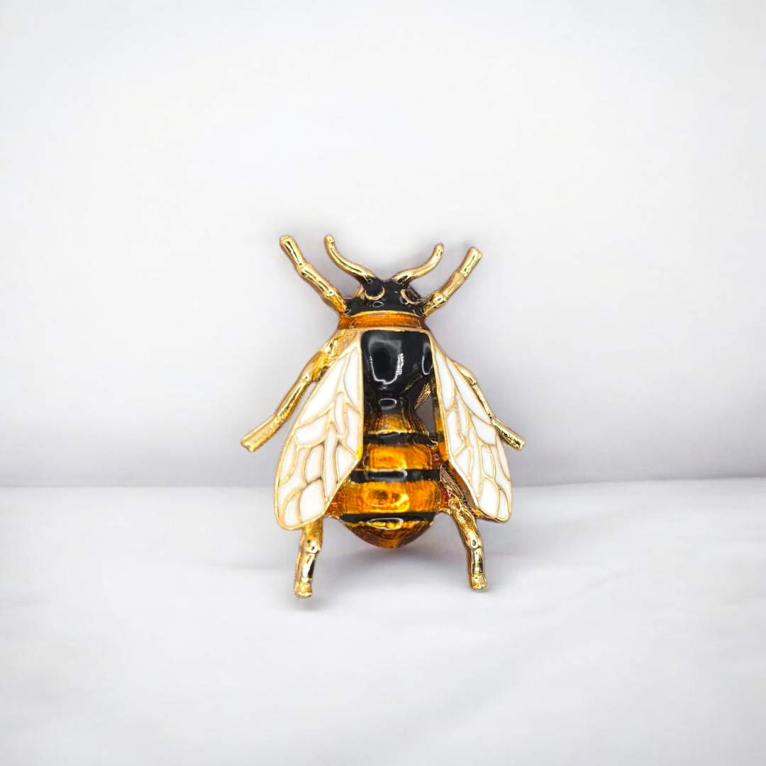 Брошка Бджола 35x26 мм (158511307)
