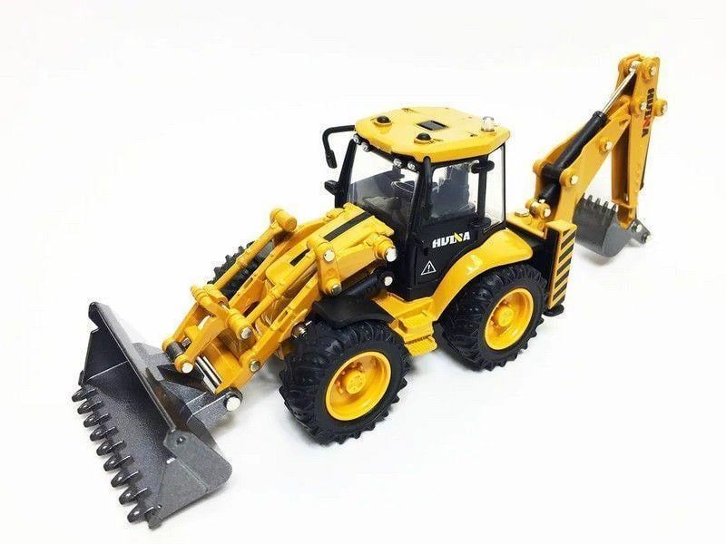 Машинка-экскаватор Hui Na Toys металлический (1704)