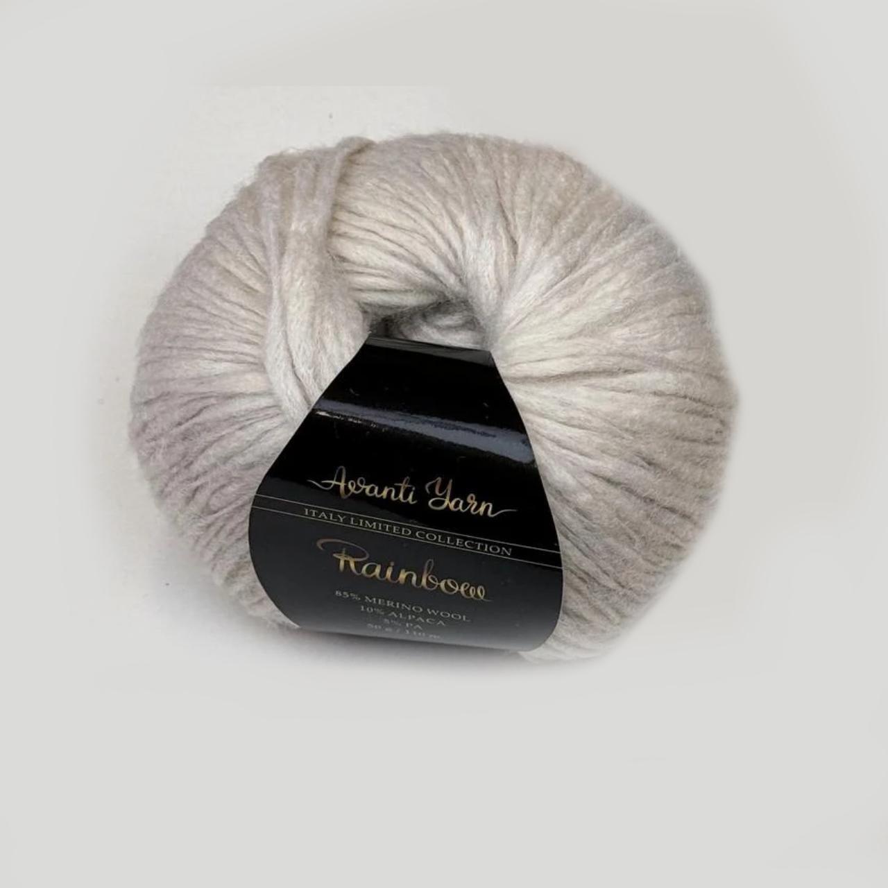 Пряжа Avanti Yarn Rainbow шерсть меринос с альпакой 50 г Бежевый (2480277533) Пряжа Avanti Yarn Rainbow шерсть меринос с альпакой 50 г Бежевый (2480277533)