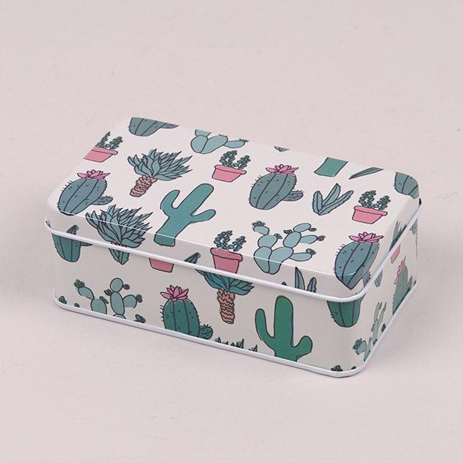 Коробочка металева Flora Кактуси (25304)
