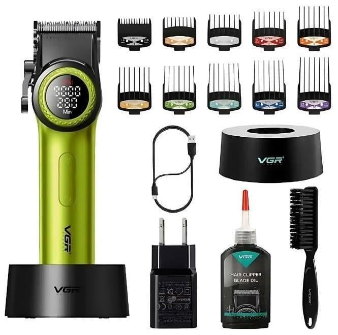 Машинка для стрижки VGR V-001 Green