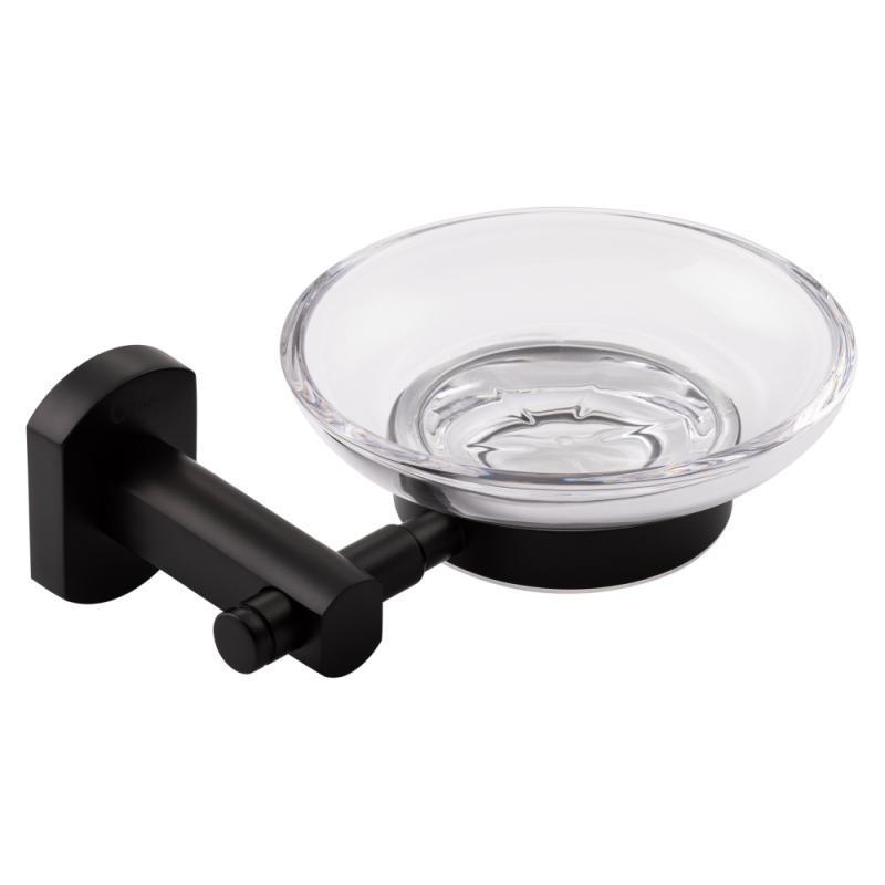 Мыльница Qtap Liberty настенная QTLIBBLM1159 Black (3043446807)