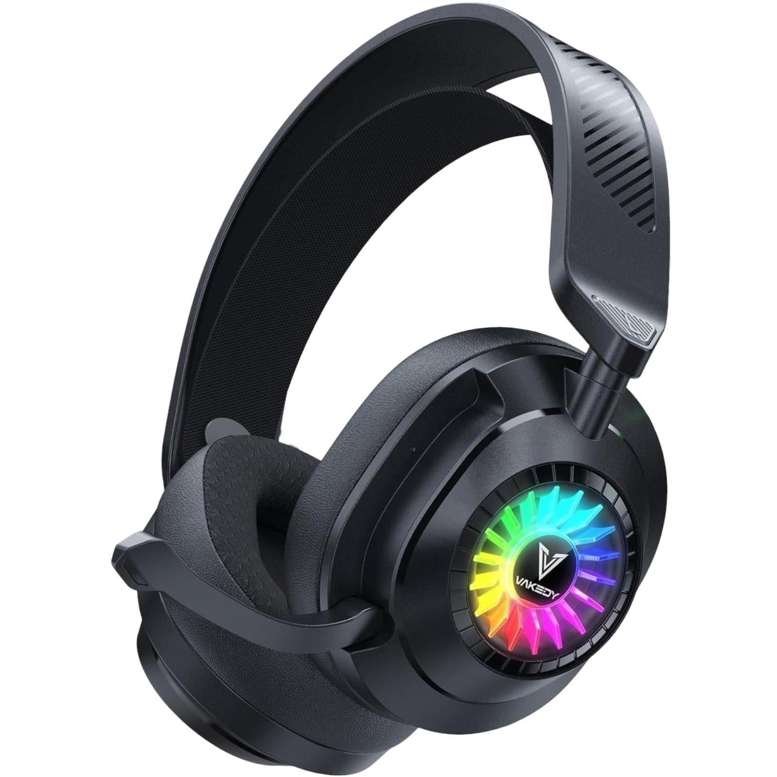 Гарнитура беспроводная игровая Vakedy HW10 для PS5 PS4 ПК Bluetooth 2,4 ГГц