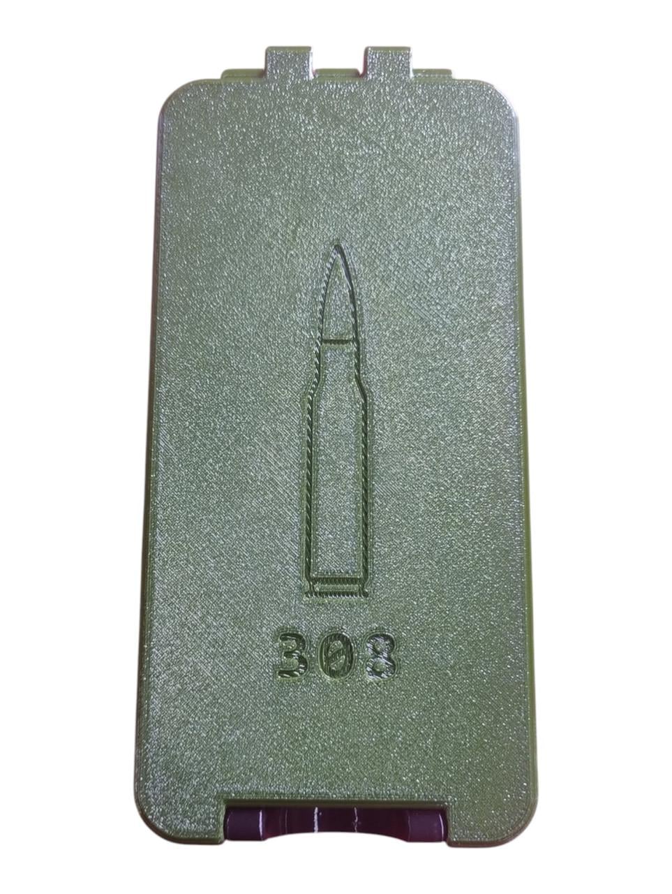 Короб для хранения патронов калибр 308 3D печать 50 шт. Зеленый (214505) Короб для хранения патронов калибр 308 3D печать 50 шт. Зеленый (214505)