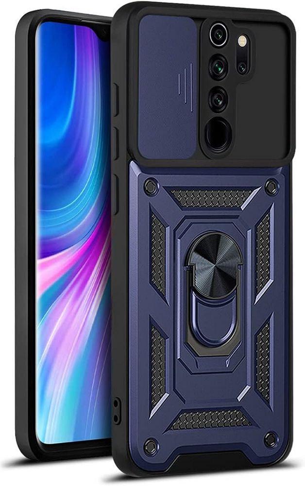 Чехол с защитой камеры 3DGuard Xiaomi Redmi Note 8 Pro Blue (32505-28)