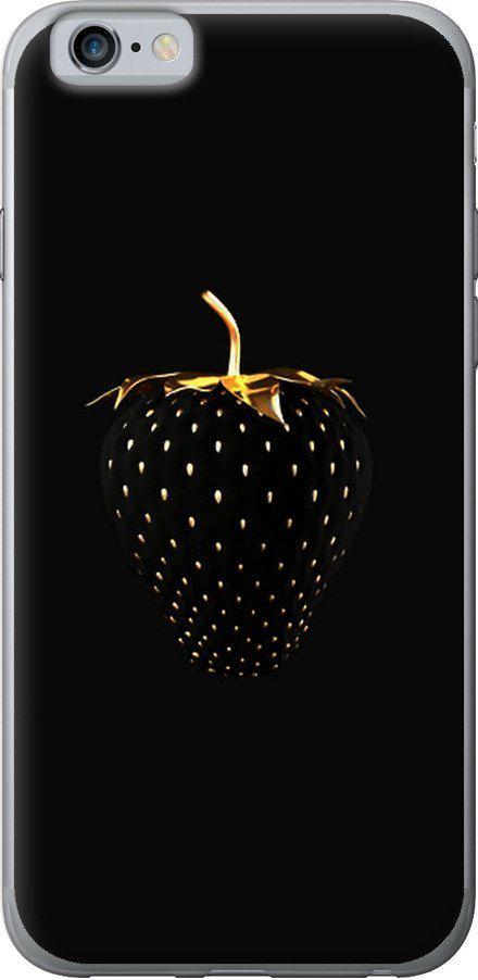 Чехол на iPhone 6 Черная клубника (3585u-45-42517)