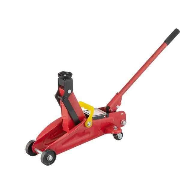 Домкрат гідравлічний Intertool підкатний 2 т висота підйому 135-345 мм (GT0102) - фото 2