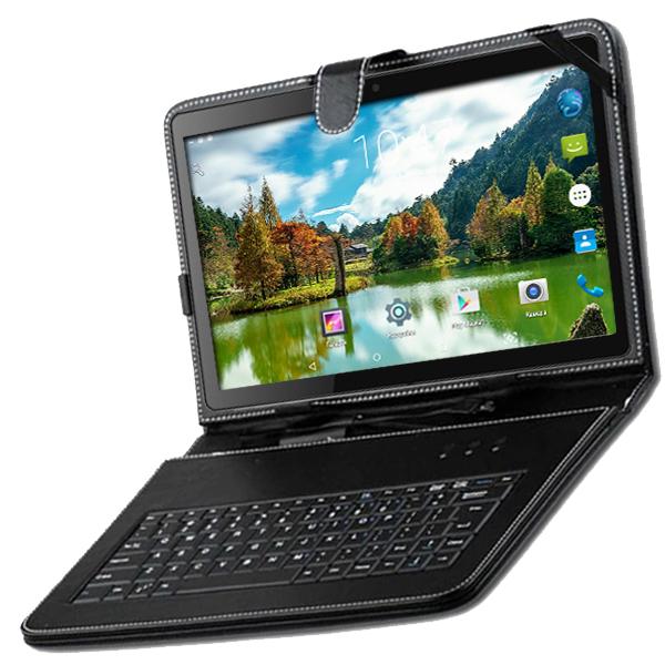 Планшет-телефон Adronix MT116 2 GB RAM Matte Black з чохлом-клавіатурою (23200102) - фото 1