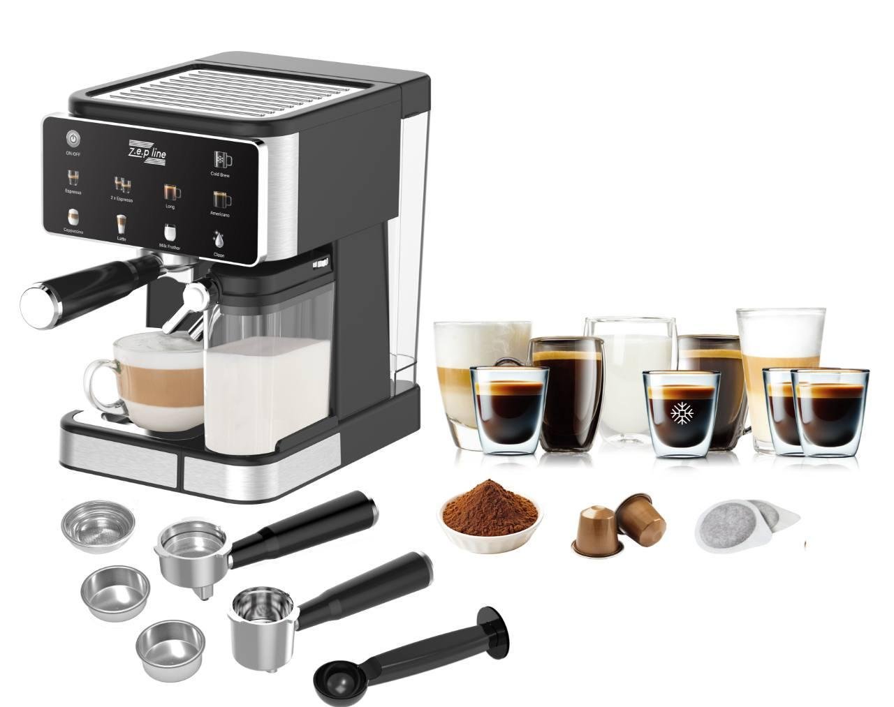 Кавоварка Zepline ZP-6806 3в1 3000 Вт - фото 4 Кавоварка Zepline ZP-6806 3в1 3000 Вт - фото 4